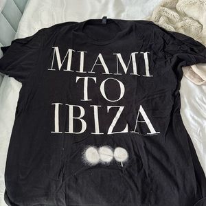 Miami to Ibiza Swedish House Mafia limited edition tour shirt size XL